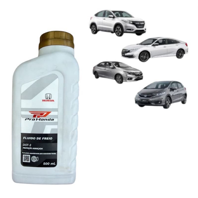 Fluido Freio Dot3 Genuíno Honda 500ml