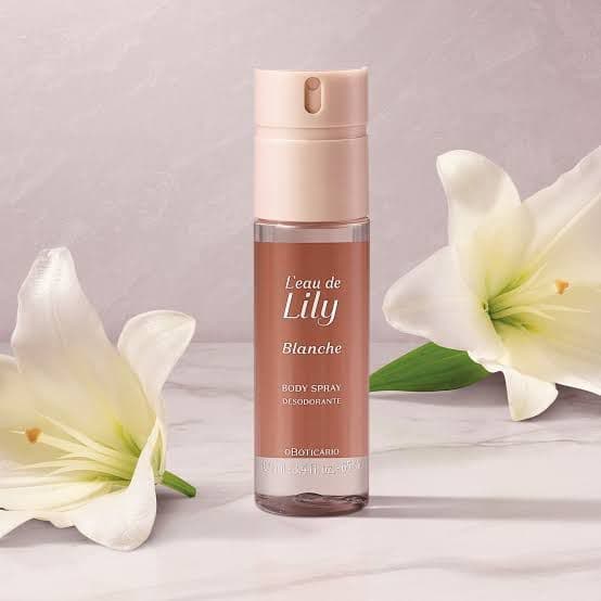 BODY SPLASH FEMININO L´EAU DE LILY BLANCHE