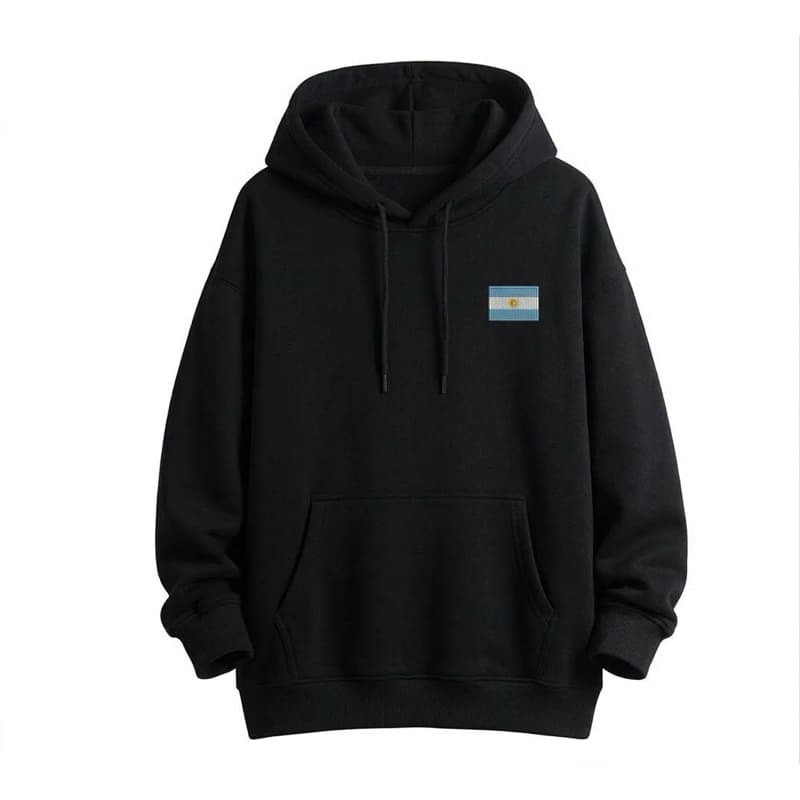 blusa de frio edição copa 2026 moleton flanelado com bolso e capuz quentinho unissex