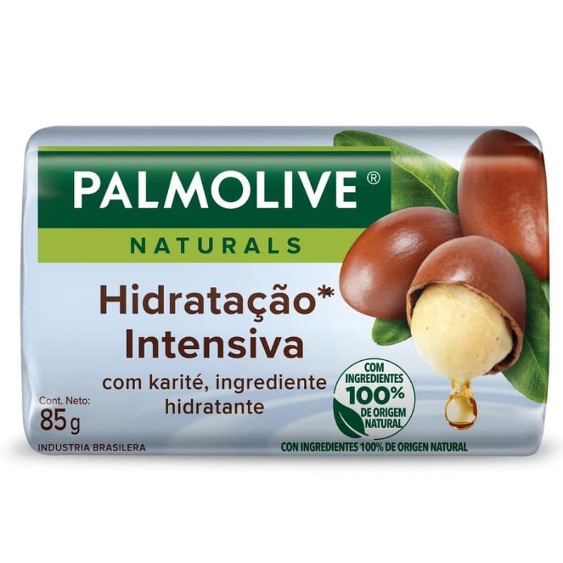 Sabonete Em Barra Palmolive Naturals Com Hidratação Intensiva 85g