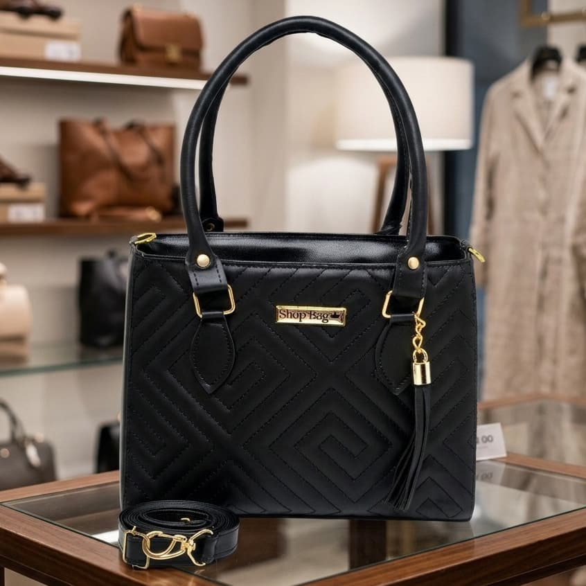 Bolsa Feminina de Luxo em Matelassê Casual Tamanho Médio com Alça Transversal Várias Cores
