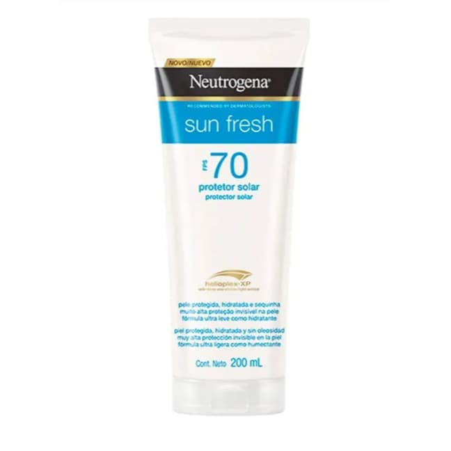 Protetor Solar Corporal Sun Fresh Fps 70 200ml Neutrogena
