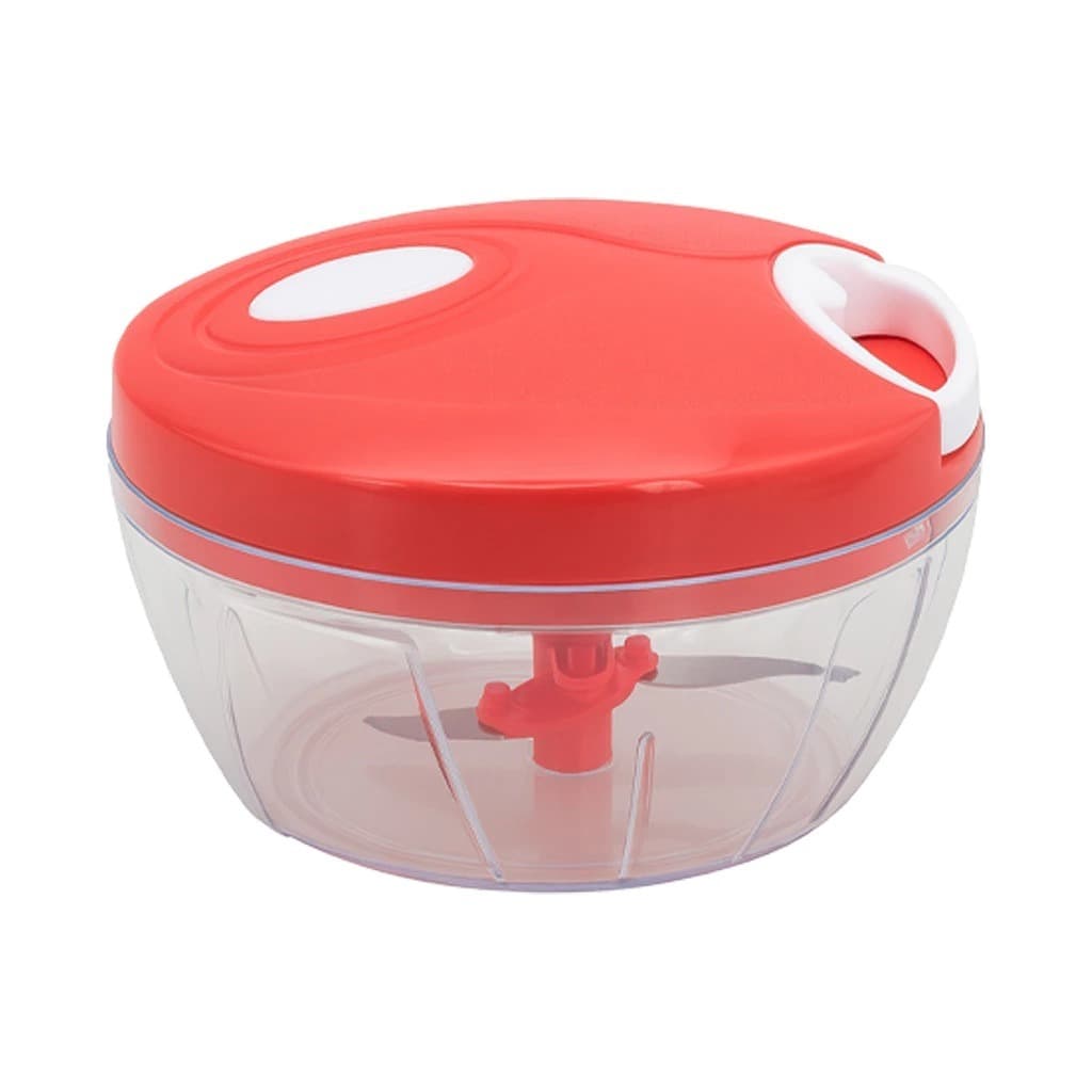 Mini Processador Manual 500ml com Corda Tritura Alho Cebola Legumes Utensílio para Cozinha