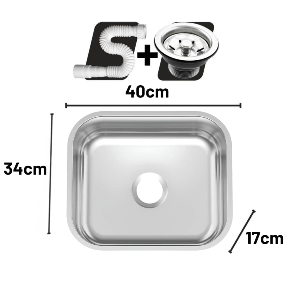 Cuba Aço Inox American Steel N 0 40x34x147 Com Válvula Fosco
