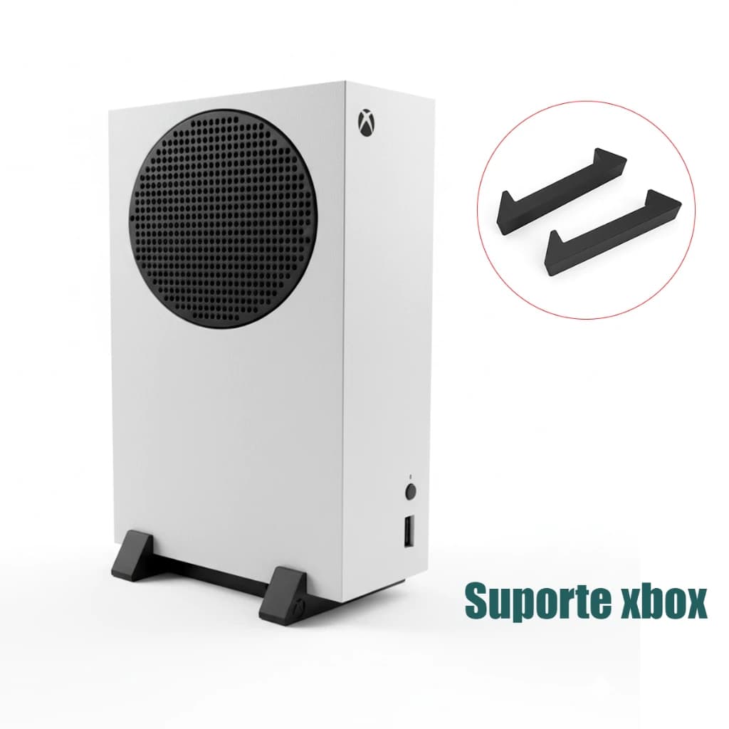 Suporte Vertical Apoio de Mesa Pesinho para Xbox Series S Base Verical