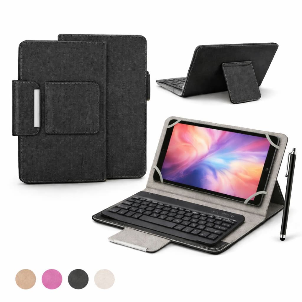 Capa Para Samsung Galaxy Tab S10 FE + Teclado Tela 10.9 Pol Protetora + Caneta Touch
