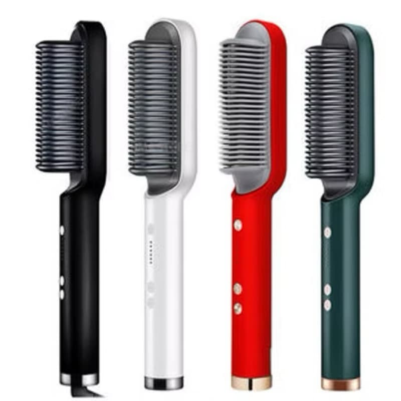 Escova Alisadora Elétrica Original 3 em 1 Profissional Pente Alisador Bivolt Promoção Queima de Estoque
