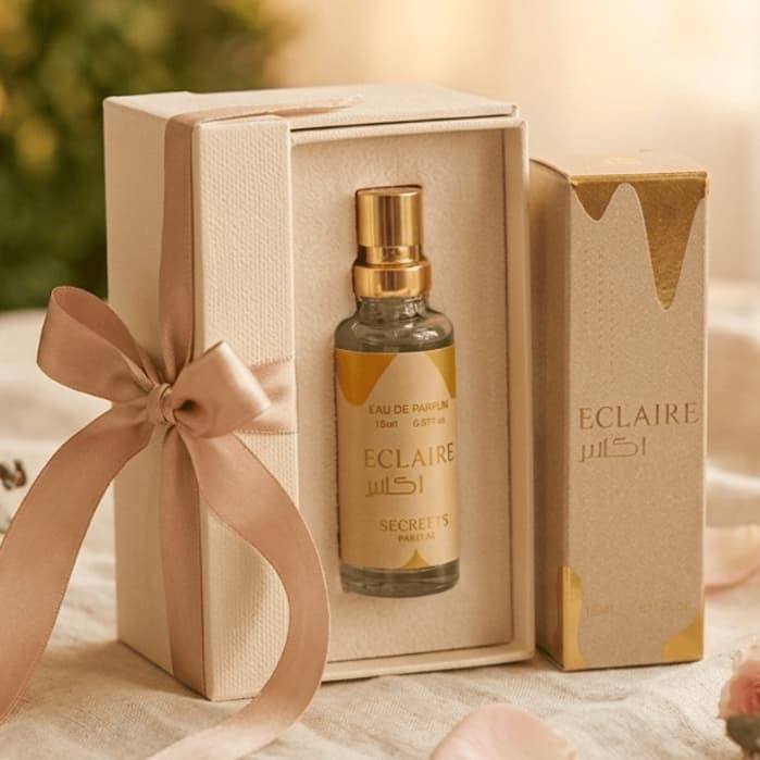 Mini Perfume Eclaire 15ml Feminino Eau de Parfum  Mini Luxo Marcante Longa Duração Portátil Bolsa p