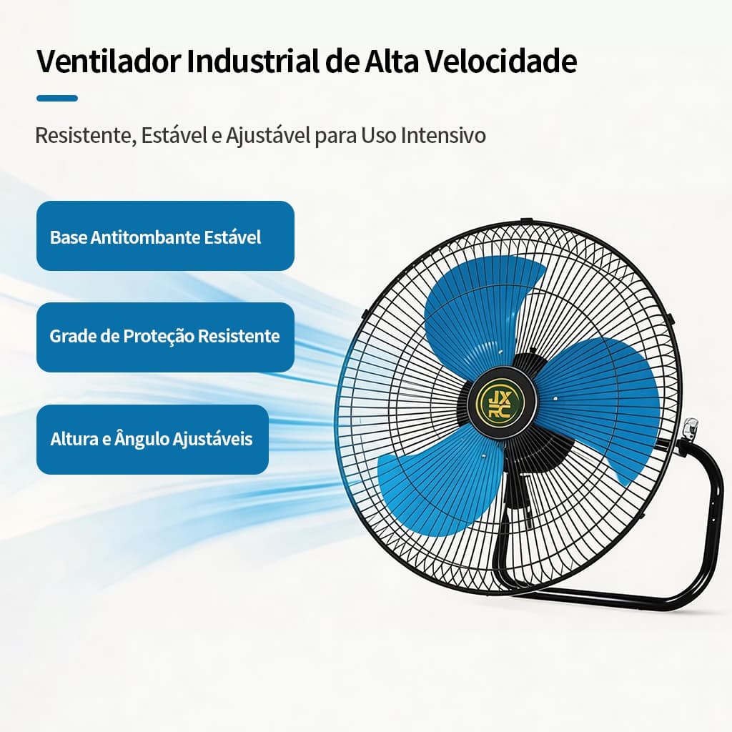 VENTILADOR DE CHAO COLUNA FORTE SILENCIOSO TURBO COLUNA PEDESTAL 3 VELOCIDADES ELICE GRADE METAL