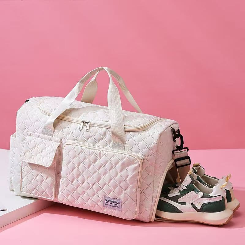 Bolsa de Mão e Ombro Compacta para Academia e Passeio Curto Bolsa Casual de Mão e Ombro para Trabalho Passeio e Academia