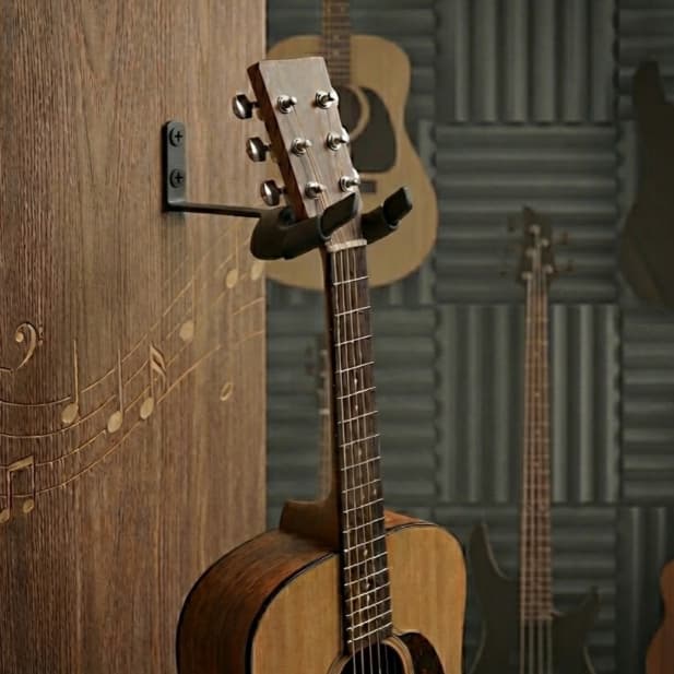 Suporte Parede Violão Guitarra Baixo Cavaquinho Ask AM-PRA00023 Fixo