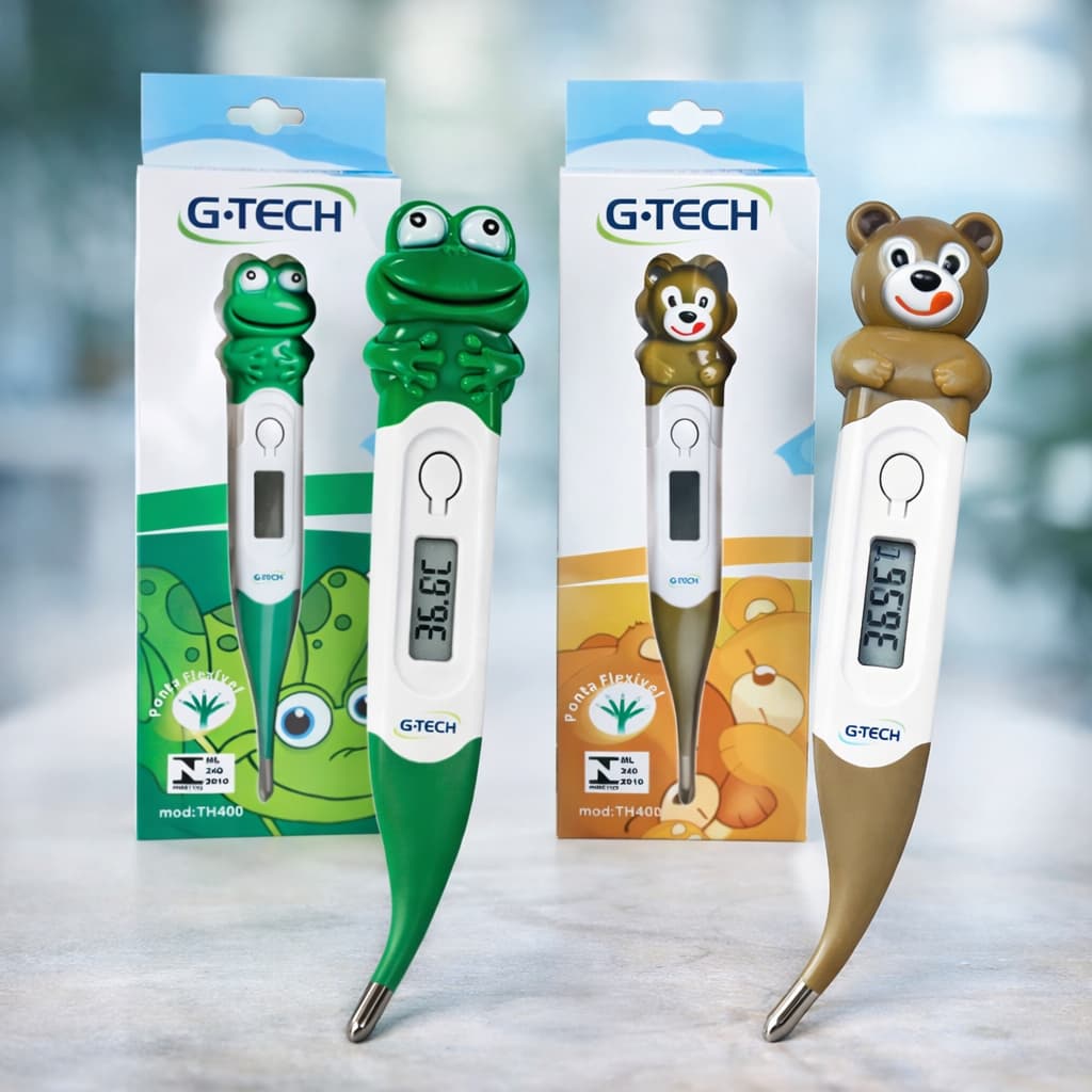 Termômetro Clinico Digital Infantil com Ponta Flexível G-Tech