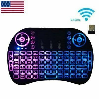 Mini Teclado Sem Fio com Bluetooth para Smart TV e PC - Design Compacto e Ergonômico