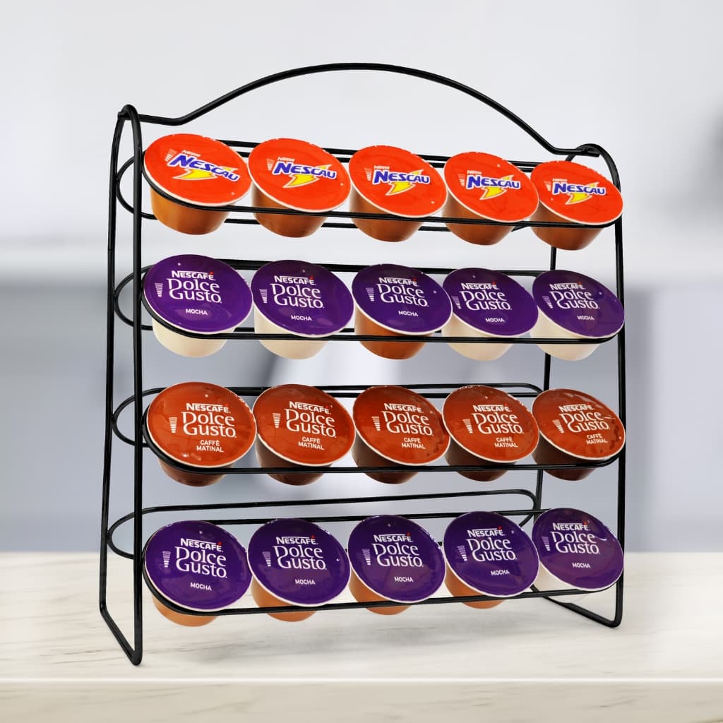 Porta capsulas dolce gusto aramado preto