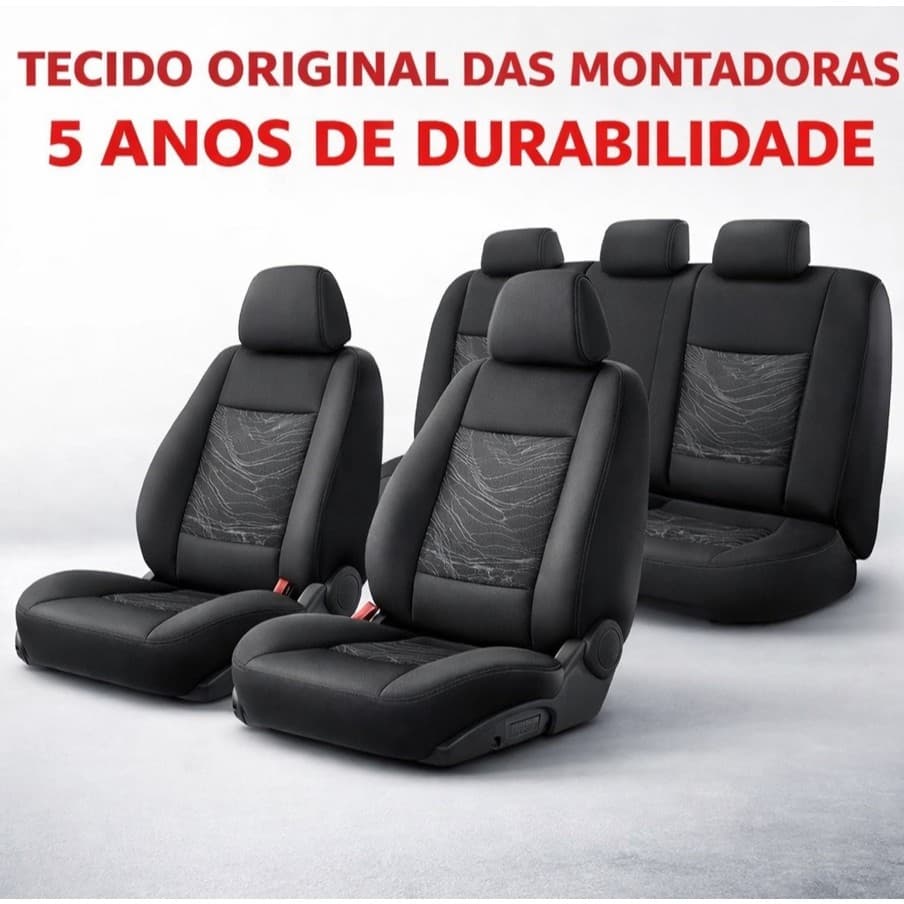 Kit Capa Para Carro Banco Tecido Grosso Todos Modelos