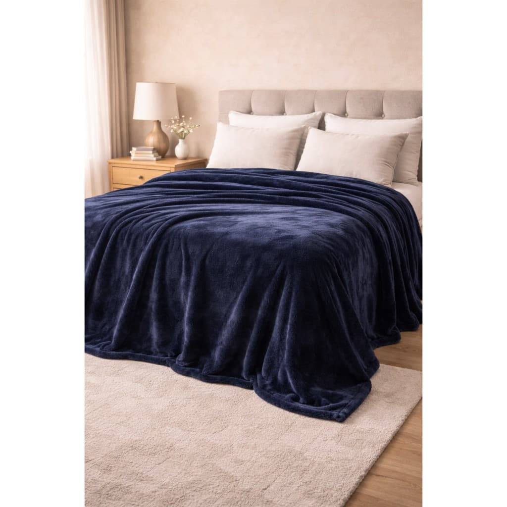 Manta Fleece Casal 2,00x1,80 Super Macia Quentinha Cobertor Para Cama Sofá Premium