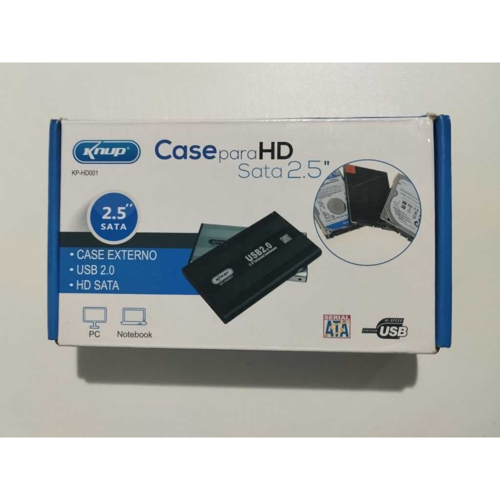 Case para HD Externo SATA 2.5" - KP-HD001