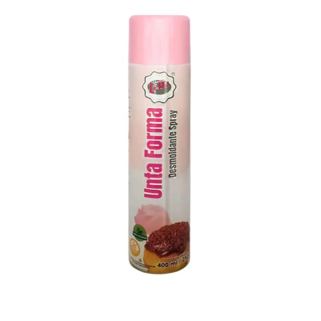Desmoldante Spray Unta Forma e Frigideiras Dona Lella 400ml (Sem Conservantes e Vegano)