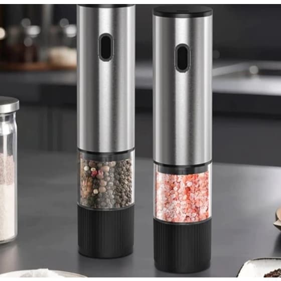 Tyge * Moedor Pimenta Automático Recarregável Aspereza Ajustável Para Cozinhar E Churrasco