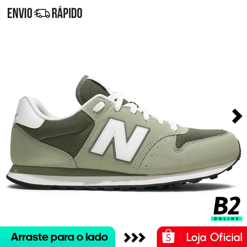 Tênis New Balance 500 V2 Masculino Original com Nota Fiscal e Garantia