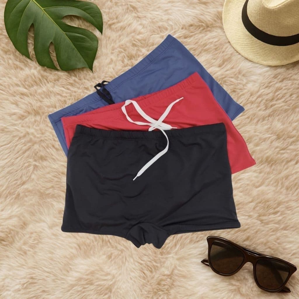 Sunga Masculina Boxer Confortável Secagem Rápida Dia a Dia