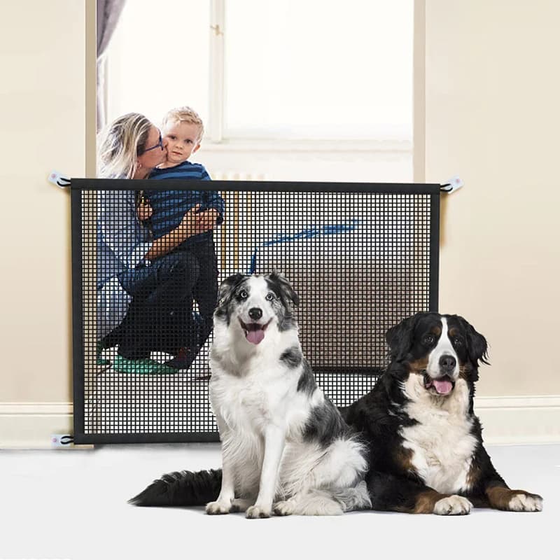 Tela Grade Cerca Proteção 1,2 Metros Cachorro Cães Segurança Resistente Premium Pet Malha Rede