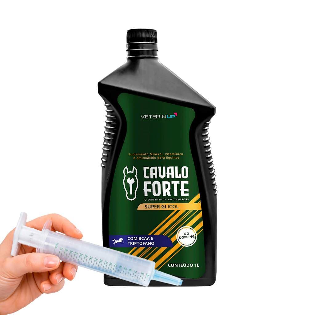 Cavalo Forte Super Glicol Glicopan 1L - Suplemento Explosão e Força