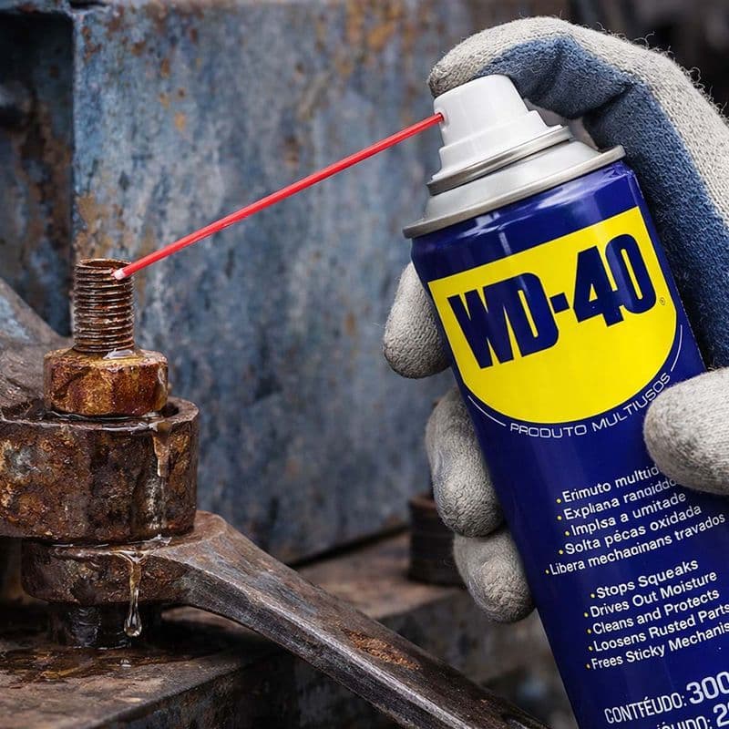 WD-40 ÓLEO MULTIUSO LUBRIFICANTE  DESENGRIPA E PROTEGE