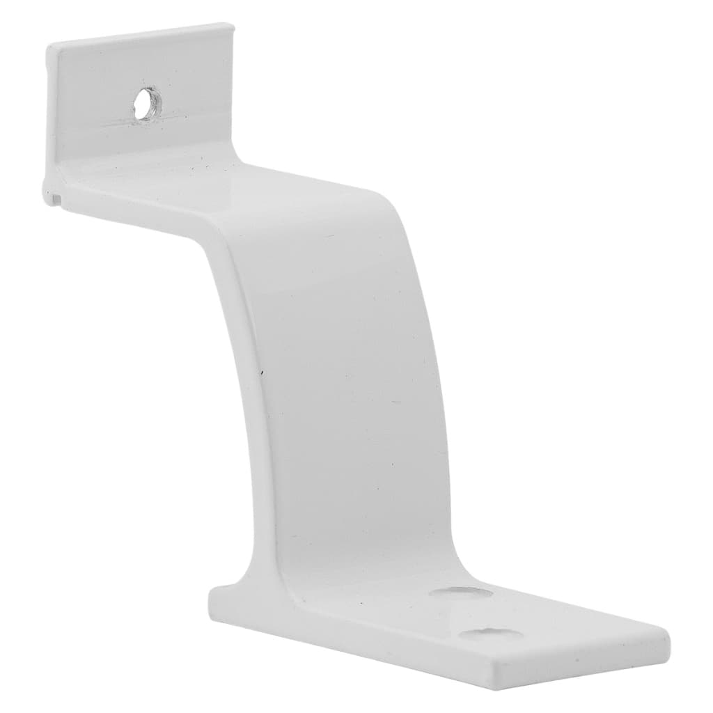 Suporte Reto em Aluminio Para Corrimao de Parede