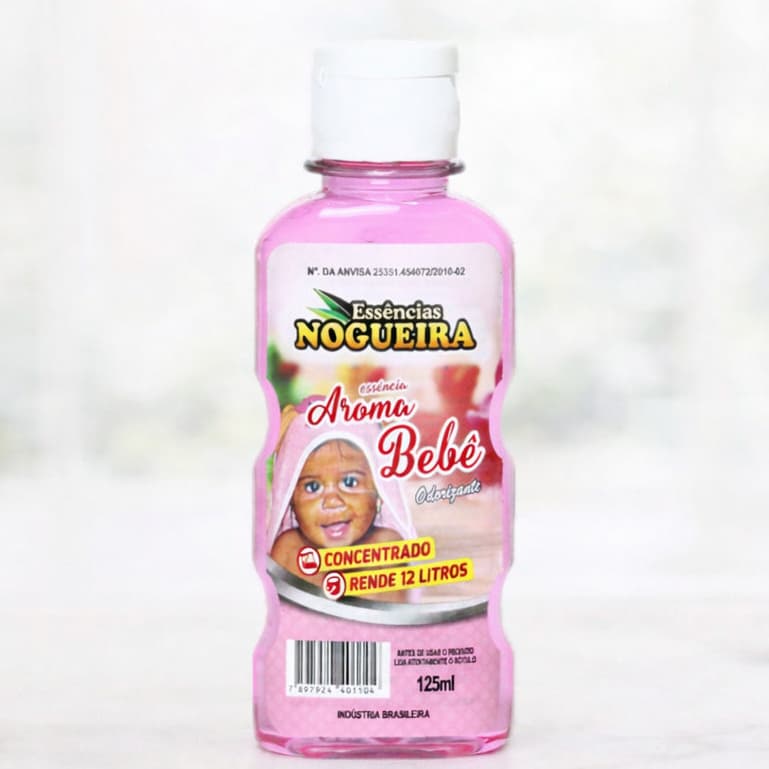 Essência Concentrada 125ml Faz 12L de Desinfetante Perfumado e Limpador com Aroma Duradouro