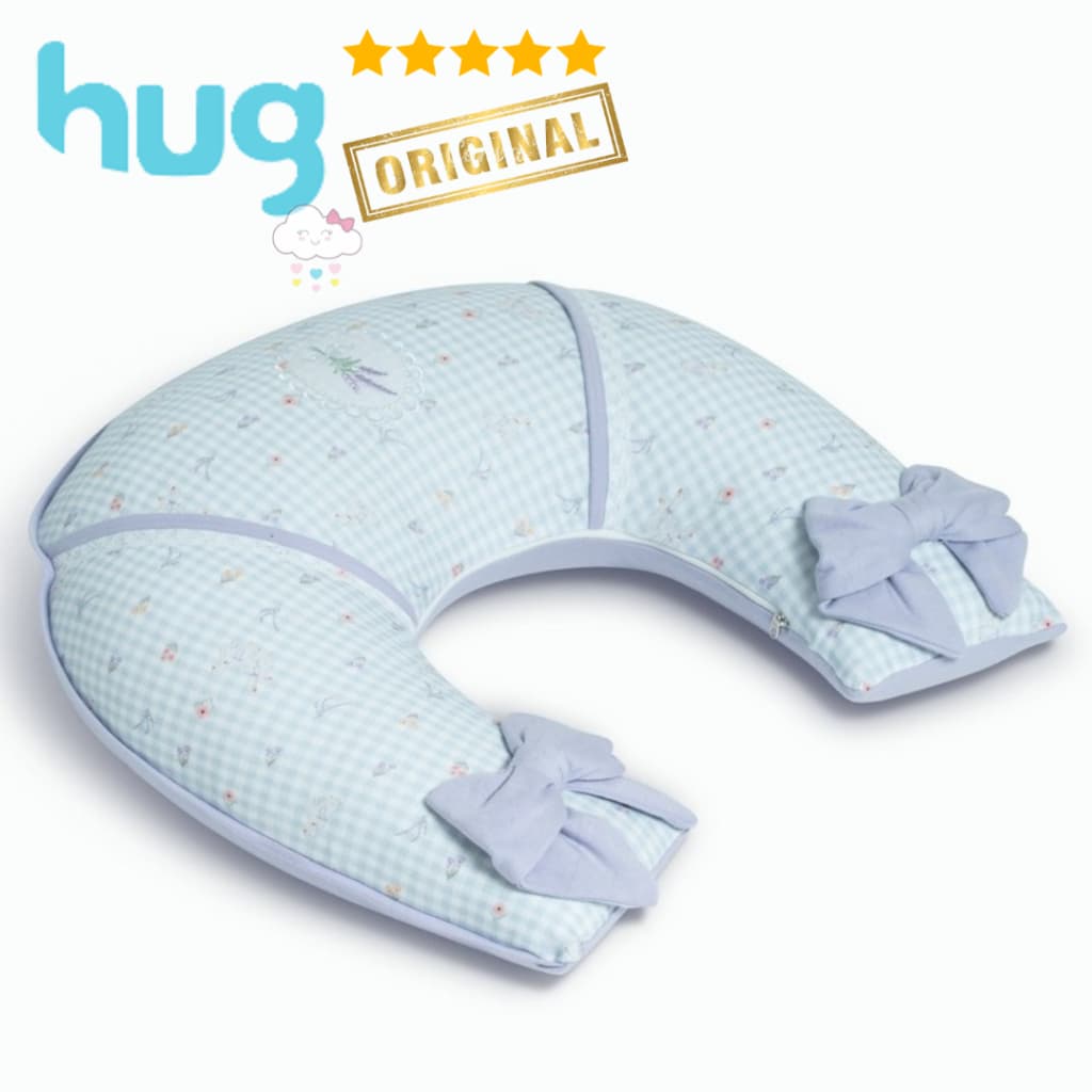 Almofada Amamentação HUG Original Doce Campo Lilás Menina