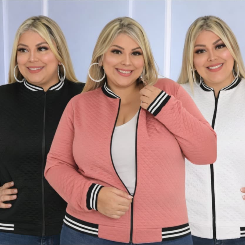 Jaqueta Casaco de Frio Feminina Bomber do P ao G3 Plus Size