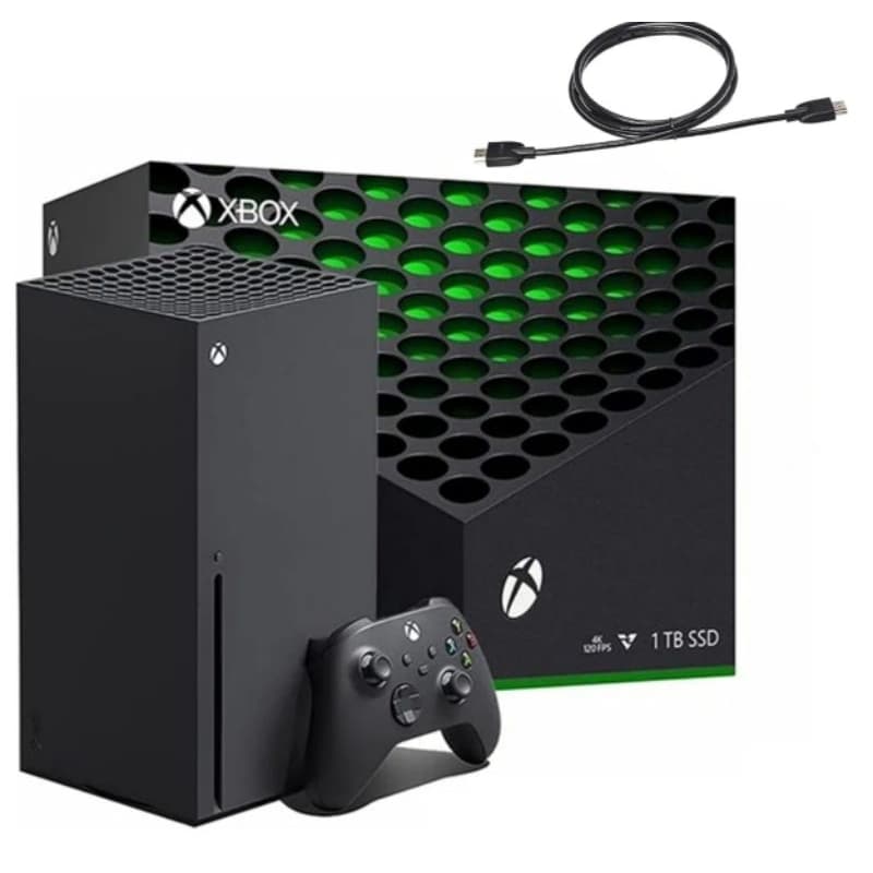 Microsoft Xbox Series X 1TB Black / White NOVO LACRADO