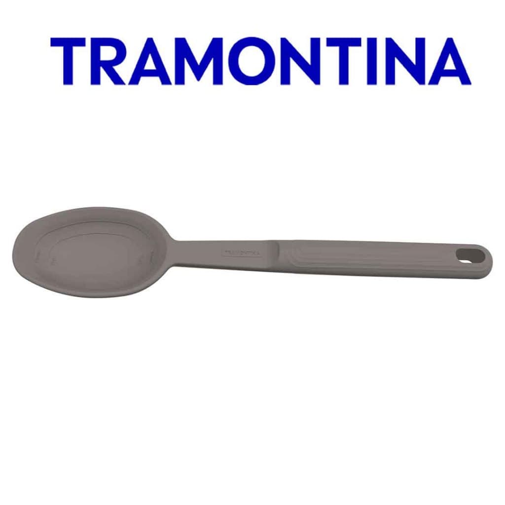 Utensílios Tramontina Softta de Silicone Cinza -Pincel -Espátula- Concha -Escumadeira- Espátula Vazada ,etc.