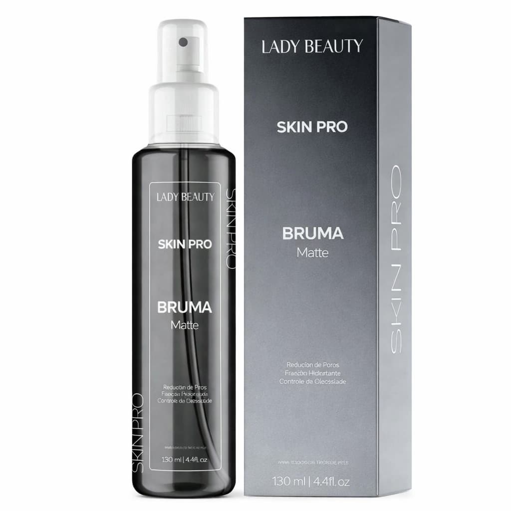Bruma Fixadora de Maquiagem Matte 130ML Lady Beauty - Envio Imediato
