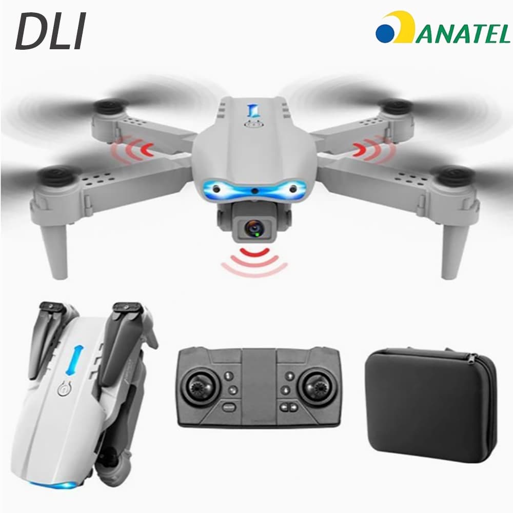 DLI E99 Mini Drone De Câmera 4K Profissional De Alta Definição Com Dupla Camera