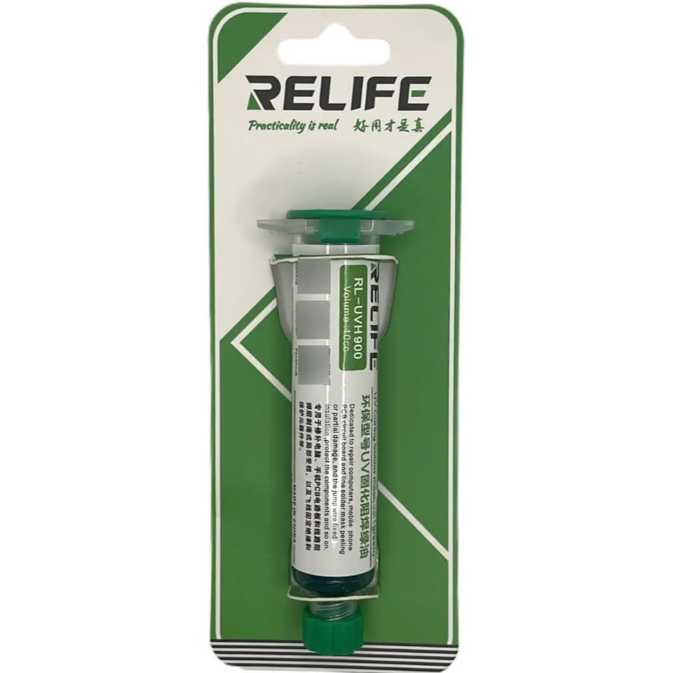 Mascara Uv Fotocurado Relife Rl-uvh900  10cc Verde