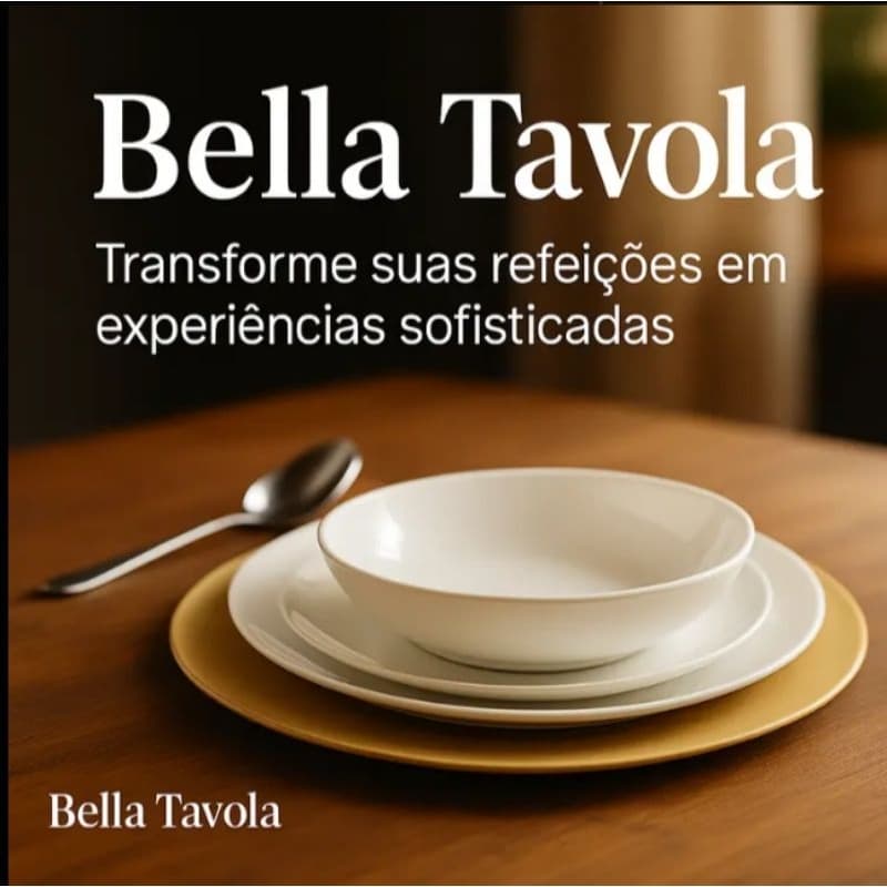 Kit de Pratos Fundos Brancos 24cm Elegantes para Jantar