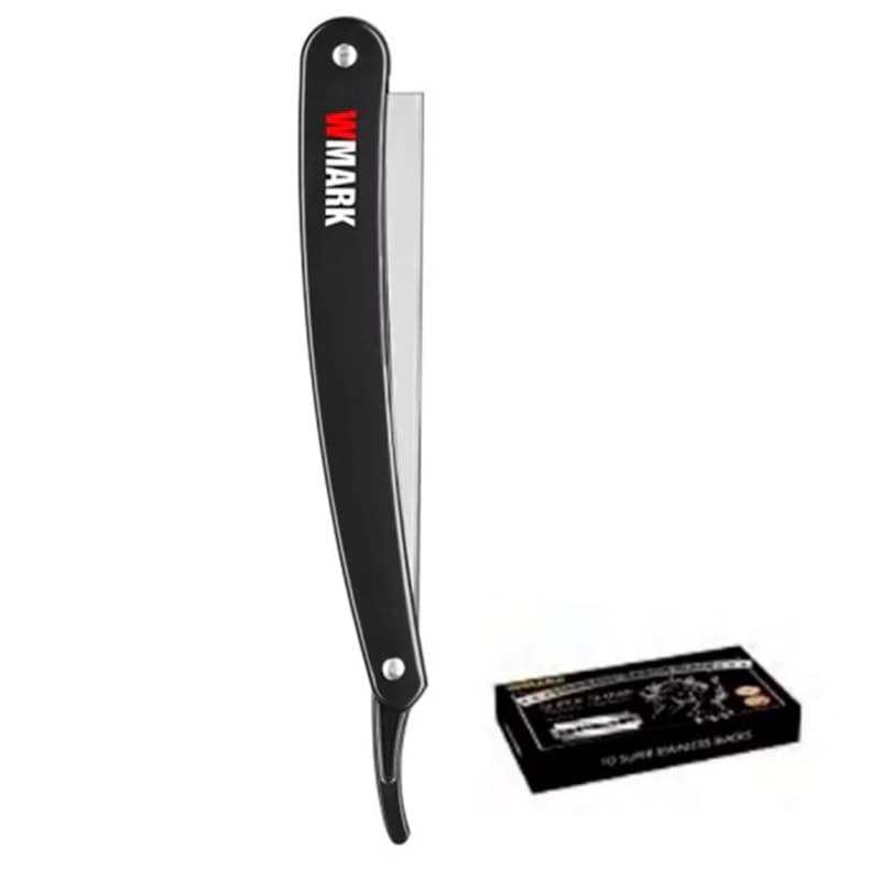 Wmark NG HZ001 NG HZ002 Navalha de Barbear Laminas Wmark Profissional