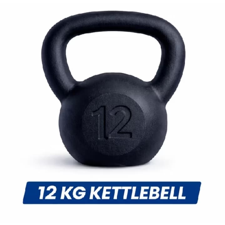 1 ketbells pintado 12k  (1x12kg) peça ja o seu os ketbells sao otimos pra exercicios funcionais em casa ou academias