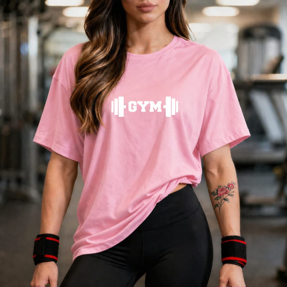 Camiseta Fit Feminina Respirável Confortável Ideal Para Treinos Academia