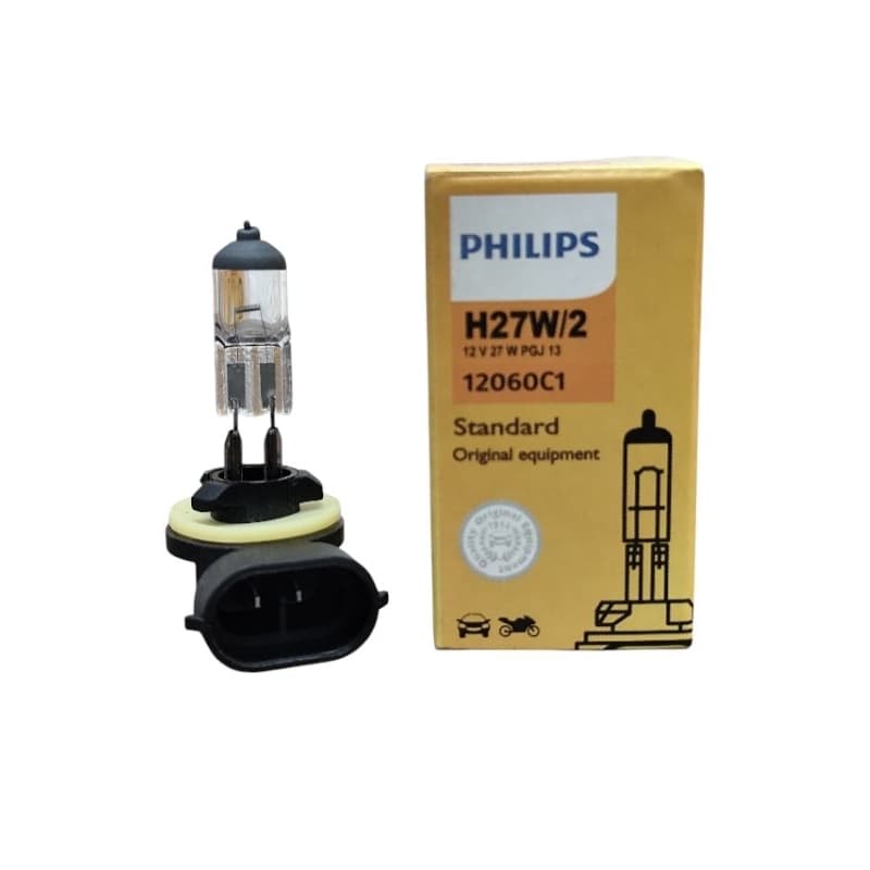 Lâmpada H27 12 Volts 27 Watts PH12060 Standard PGJ 13 Halógena 3.200k Carro e Moto