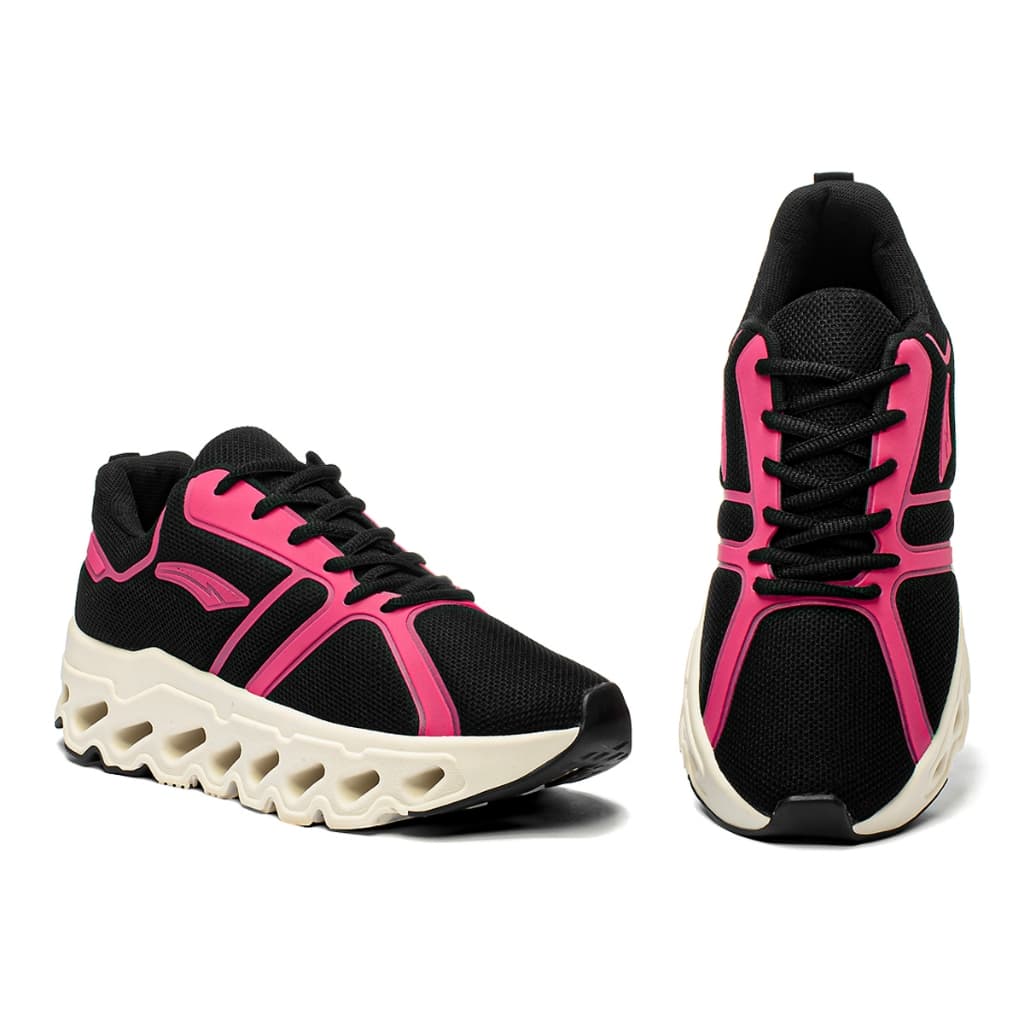 Tênis Unissex Estiloso branco pink super moderno