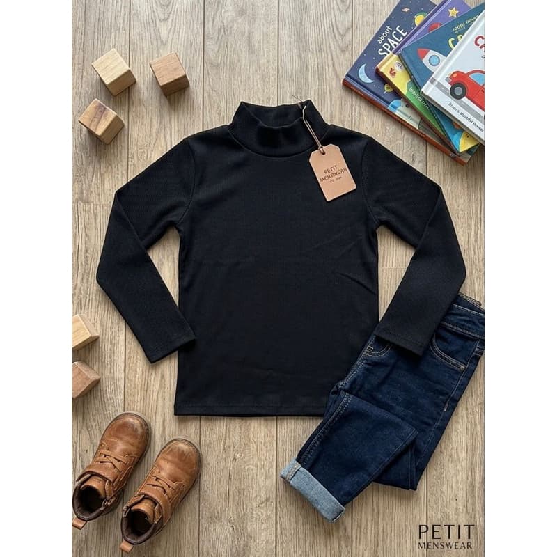 Blusa infantil gola alta segunda pele unissex cores neutras tamanho 4 ao 10