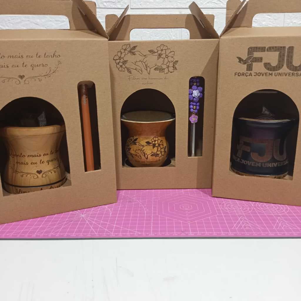 KIT CUIA PERSONALIZADA COMPLETA – PRESENTE PERFEITO