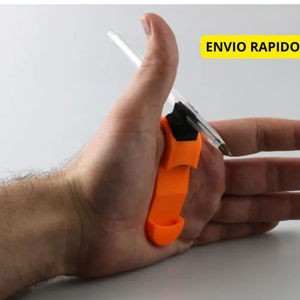 2 Suporte ergonômico para canetas – auxílio para pessoas com deficiência, para canetas de 8 mm.