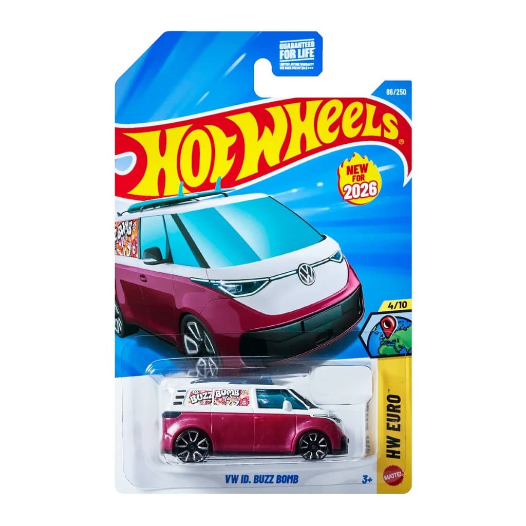 Carrinho Hot Wheels VW ID Buzz Bomb - JJH46