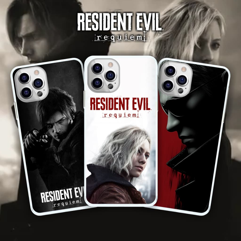 Capa de Celular Resident Evil Requiem Leon Kennedy Capinha