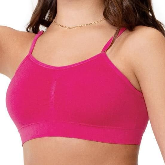 Top TEEN Sem Costura, Zee Rucci, Sutiã Juvenil Menina Moça