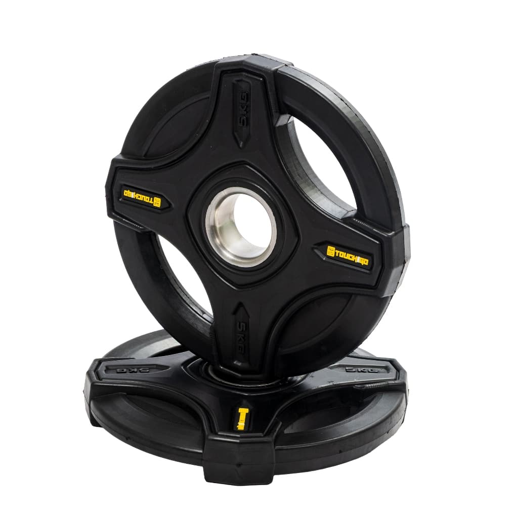 Anilhas Sports Vulcanizadas 5Kg Peso Academia Musculação - (2 Unidades) Touch And Go